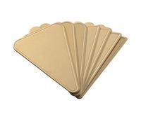 200 mini vassoi per torte, basi triangolari per torte, vassoio da dessert per cupcake, centrotavola su un tavolo da dessert, fette di torta, cupcake, dolcetti, cheesecake