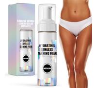 200 ml Autoabbronzante Mousse Color Bronzo, Self Tanning Foam, Abbronzatura Senza Luce Solare, Un'Abbronzatura Uniforme per Viso e Corpo, Uomini e Donne