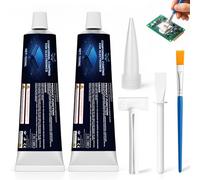 200 ml, rivestimento bianco conforme per elettronica, la pasta in ghisa per circuito offre guarnizioni, isolamento, funzioni impermeabili e antipolvere, per garantire il funzionamento stabile dei