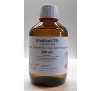 200 ml Shellsol-T®, trementina, solvente inodore e senza aroma e detergente per pennelli
