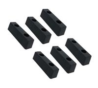 200 mm x 53 mm quadrato standoff gomma buffer blocco paraurti pad stop...