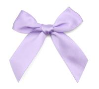 200 nastri di raso 7 cm, mini fiocco, decorazione piccolo fiocco di raso, fiocchi regalo, fiocchi per matrimoni, decorazioni di San Valentino, confezione regalo, lilla chiaro