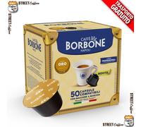 Caffè Borbone Miscela Oro - 50 capsule - Compatibili con le Macchine Nescafè®* Dolce Gusto®*