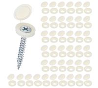 200-Pack Coperchi a Cerniera per Viti M3 M4 M5 in Plastica [Beige]