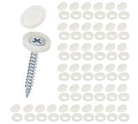 200-Pack Coperchi in Plastica per Viti M3 M4 M5 [Bianco Caldo]