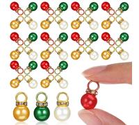 200 Pcs Appuntamento Di Perle Natale Ornamenti Alberi Palle Appese All'albero
