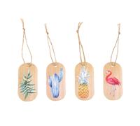 200 Pcs Arredamento Per La Doccia Nuziale Etichette Di Carta Artigianale