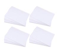 200 Pcs Cartoncini Per Lo Studio Schede Schedario Carte Vergini Blocco