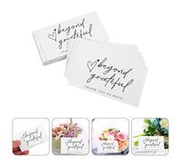 200 Pcs Cartoncini Ringraziamento Biglietti Di Blocco Bomboniere Baby Shower