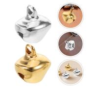 200 Pcs Ciondoli Campanella Campanelle Albero Di Natale Mini Campanelli