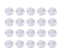 200 PCS Dorsi Per Orecchini Supporto Tappo Orecchino Dorso Degli Trasparente
