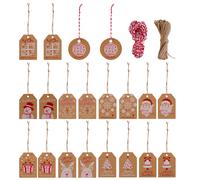 200 Pcs Etichette Carta Kraft Di Artigianale Cartellini Dei Prezzi