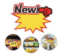 200 Pcs Etichette Colorate Insegne Al Dettaglio Cartellini Dei Prezzi Di Carta