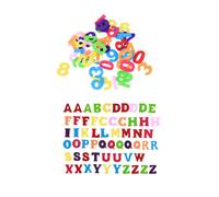 200 Pcs Felt ABC Letters Lettere in Feltro Forniture Artigianali Per Bambini