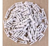 200 Pcs Fermacampioni Piccoli Clip Per Vestiti Di Legno Mollette