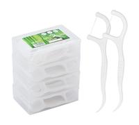 200 Pcs Filo Interdentale in UHMWPE Con Scatola Di Conservazione Igienico E Port