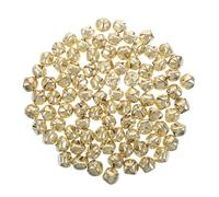 200 Pcs Golden Cross Bell Campane Natalizie Vintage Mini Per Progetti