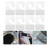 200 Pcs Hook in PVC Ganci Sospesi Appiccicosi Linguette Appese Autoadesive