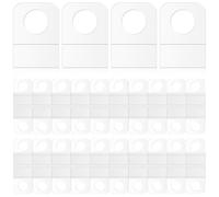 200 Pcs Linguette Adesive Per Appendere Trasparenti Ganci Adesivi Di Plastica