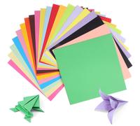 200 Pcs Origami Colorati Carta Artigianale Decorativa Cartoncino