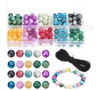 200 Pcs Perline Tonde Braccialetti Kit La Creazione Di Gioielli Perle