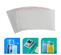 200 Pcs Piccoli Borse Da Snack Sacchetti Trasparenti Richiudibili