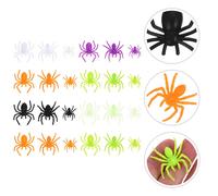 200 Pcs Piccoli Ragni Finti Spider Props Oggetti Di Scena Per Scherzi Halloween