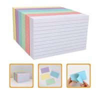 200 Pcs Schede Per Schedario Cartoncini Lo Studio Blocco Carte Vergini