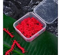 200 perline morbide da pesca in silicone da 5 mm per rig da pesca dinamici con esche a coda che simulano il movimento dei lombrichi in acqua