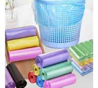 200 pezzi/100 pezzi Sacchetti della spazzatura portatili comuni per uso domestico, sacchetti della spazzatura piccoli comuni, pieghevoli, fodera per bidoni della spazzatura in plastica per cucina, bag