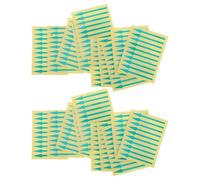 200 Pezzi Adesivo Freccia Indicatore Riflettente per Manometro | PVC e Resistente All'olio, Applicazione Facile senza Sporco, per Pannelli di Strumenti e Laboratori