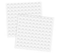 200 Pezzi Ammortizzatore di Colpi, Gommini Silicone Paracolpi per la Protezione Parete, Trasparente Gommini Adesivi, Paracolpi Adesivi Piedini di Protettivi, per Porte, Mobili, Cassetti, Armadiett