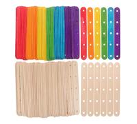 200 Pezzi Bastoncini in Legno per Lavoretti Set DIY Artigianale