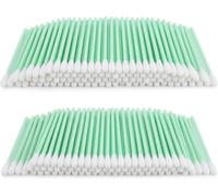 200 pezzi bastoncini per tamponi di pulizia in con punta in schiuma bastoncini di spugna per stampante a getto d'inchiostro, testina di stampa, fotocamera, obiettivo ottico, attrezzatura ottica.