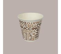 200 Pezzi Bicchiere Termico Carta Caffè Bianco White 3oz 93 ml