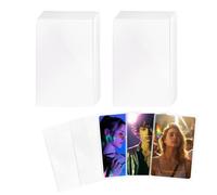 200 Pezzi Buste Proteggi Carte Card Sleeves 56x87, Bustine Protettive Carte Kpop Trasparenti 200 Micron Card Sleeves Impermeabile Bustine Protettive Magic per Fotocard Kpop Idol