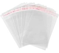 200 Pezzi bustine confetti trasparenti | sacchetti trasparenti per caramelle 5 x 10 | Sacchetto per Alimenti Cellofan Regalo | bustine alimentari per confetti