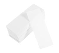 200 Pezzi Carta da Cromatografia, Cotone Neutro Bianco | Carta Assorbente per Inchiostro, Separazione Pigmenti, Laboratorio e Progetti Stem, Maneggevole e Rettangolare