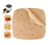 200 Pezzi Carta forno per Friggitrice ad aria，Fodera di Carta usa e Getta per Friggitrice ad aria accessori,pergamena Carta da Forno per Padelle，pergamena Carta da Forno per Padelle，facile da pulire
