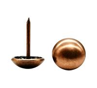 200 Pezzi Chiodini per Tappezzeria,Chiodi rotondi color rosso antico,Puntine per Mobili Decorativi Antichi assortimento di chiodi per mobili imbottiti in sughero o progetti fai da te