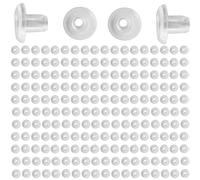 200 Pezzi Chiusure per Orecchini Ferma Orecchini Proiettile Orecchini farfalline per orecchini monachelle per orecchini ganci orecchini pistole per orecchini