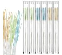 200 pezzi colorati usa e getta per la pulizia degli orecchini, per la pulizia degli anelli del naso, strumento di pulizia per la cura degli odori, kit per la cura delle orecchie, per donne e uomini