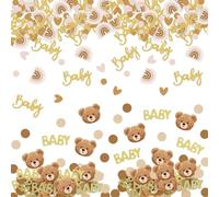 200 Pezzi Di Coriandoli Di Benvenuto Per Bambini, Coriandoli Decorativi Per Feste, Simpatica Carta Da Tavolo A Forma Di Orso, Adatta Per Il Battesimo, La Disposizione Degli Eventi Di Compleanno.
