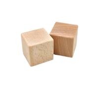 200 pezzi di cubi legno grezzo da 2,5 cm, blocchi solidi e lisci ideali for progetti pittura fai te, decorazioni for la casa opere d'arte per lavori artigianali