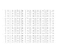 200 pezzi di fascette in nylon, fascette per cavi autobloccanti resistenti alle alte temperature con supporti per la gestione dei cavi, la riparazione delle recinzioni da giardino (Bianca)