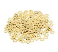 200 pezzi di guarnizioni piatte in ottone M4 di varie dimensioni(M4x7x1mm)