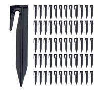 200 pezzi di pali di terra, 3, 3 Pali di plastica a forma di J, ancore di terra pratiche e professionali, pioli per recinzione per animali domestici, tenda da campeggio, giardinaggio domestico