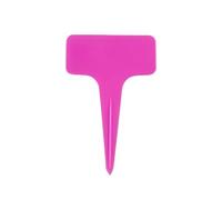 200 pezzi etichette da giardino classificazione delle piante ordinamento cartello tag biglietto piastra di scrittura in plastica scheda plug-in colorata Per Vasi Da Fiori,Aiuole(Rose Red)