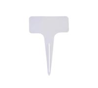 200 pezzi etichette da giardino classificazione delle piante ordinamento cartello tag biglietto piastra di scrittura in plastica scheda plug-in colorata Per Vasi Da Fiori,Aiuole(White)