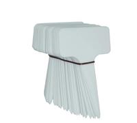 200 pezzi Etichette da giardino Classificazione delle piante Ordinamento Segno Tag Biglietto Piastra di scrittura in plastica Scheda plug-in Colorata Per Giardini(White,6 * 10cm)